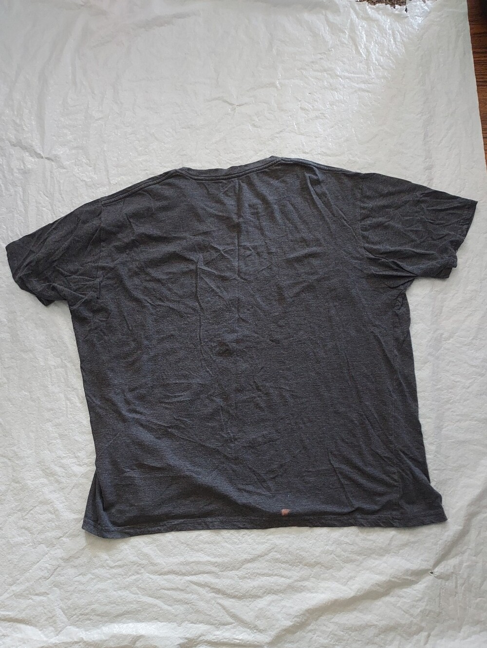 Pro Edge Michigan Wolverines Gray T-Shirt with Yellow & Blue Logo - Picture 2 of 2